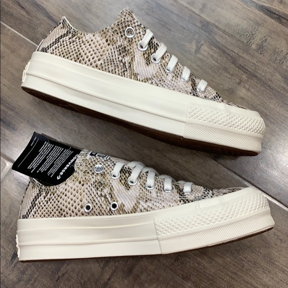 CONVERSE CTAS LIFT OX PLATFORM egret/egret - Picture 9 of 16